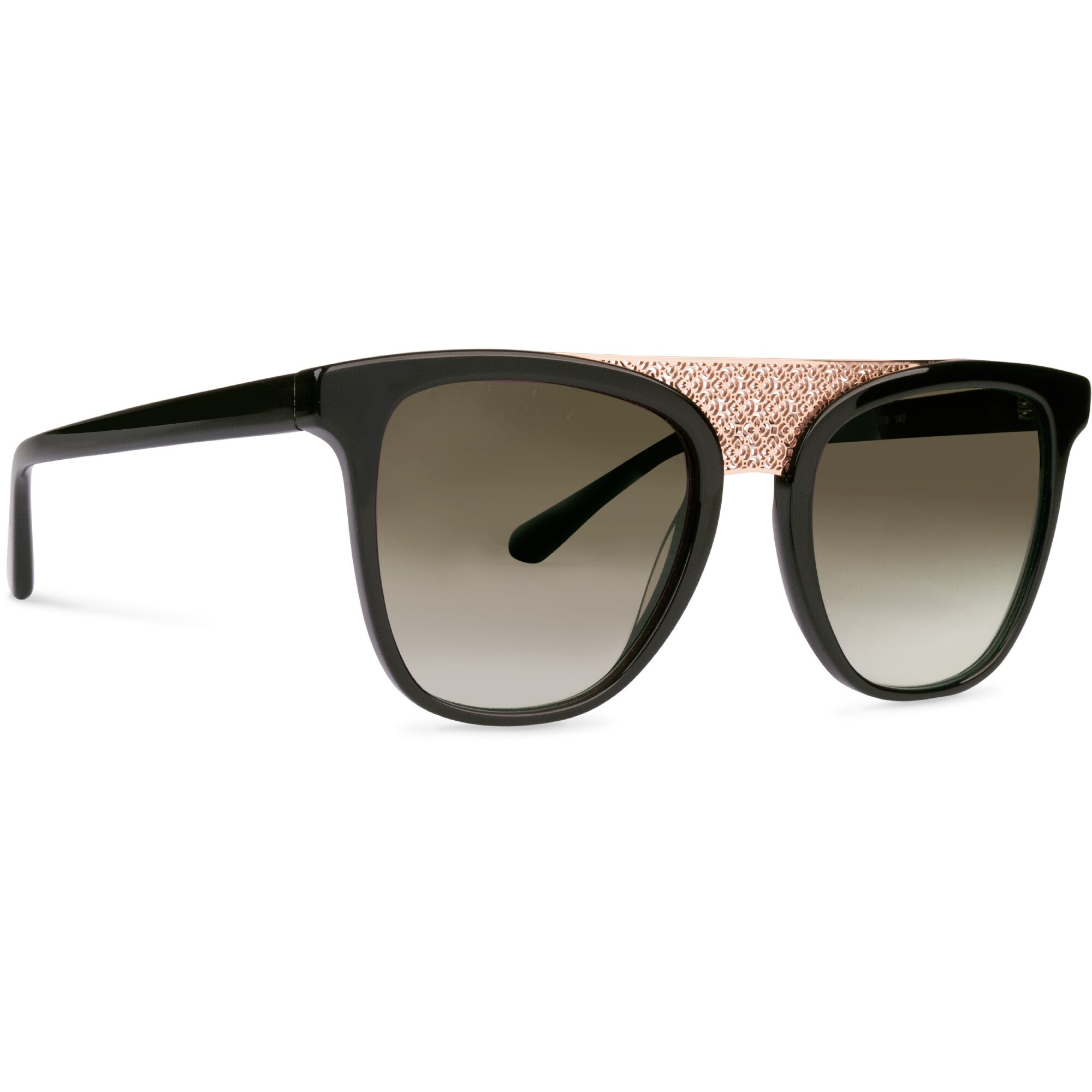 SUN SUN0381 negro 'khol'/golden pink